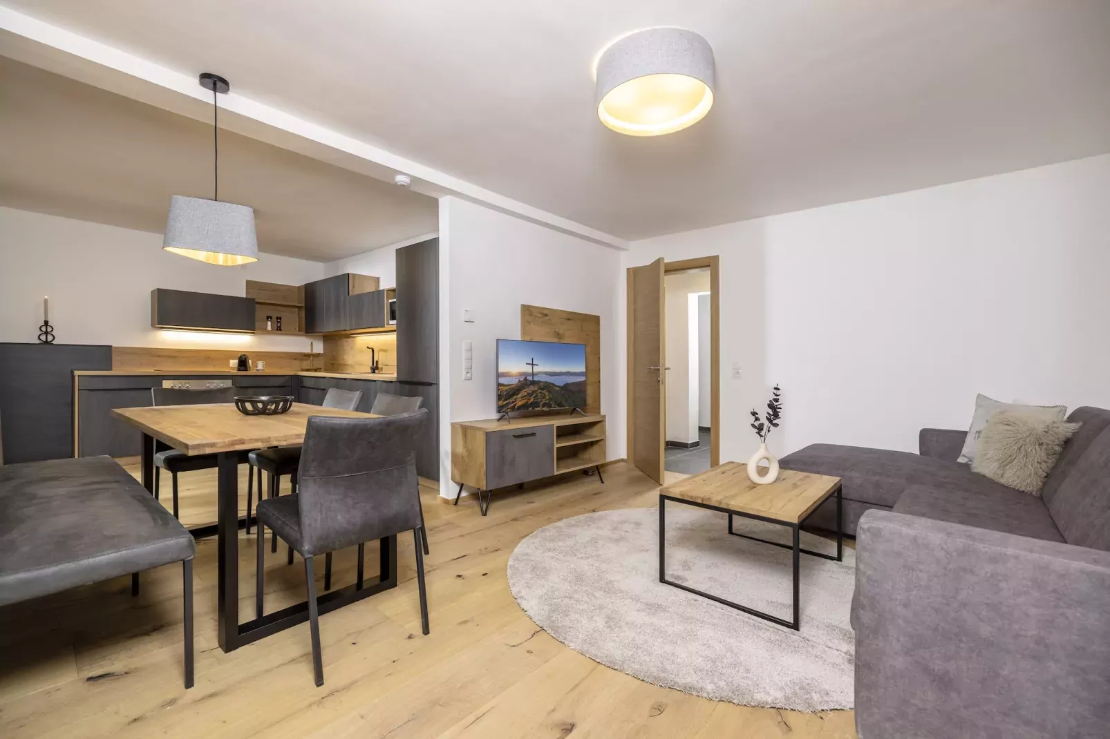 Apartments Austria Söll / APARTMENT TYPE B-Woonkamer