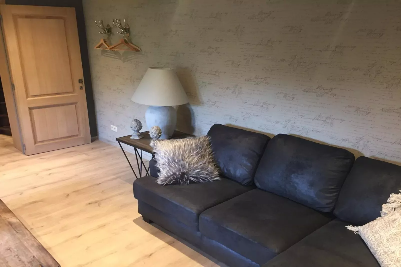 Appartement Ferme Simon-Woonkamer