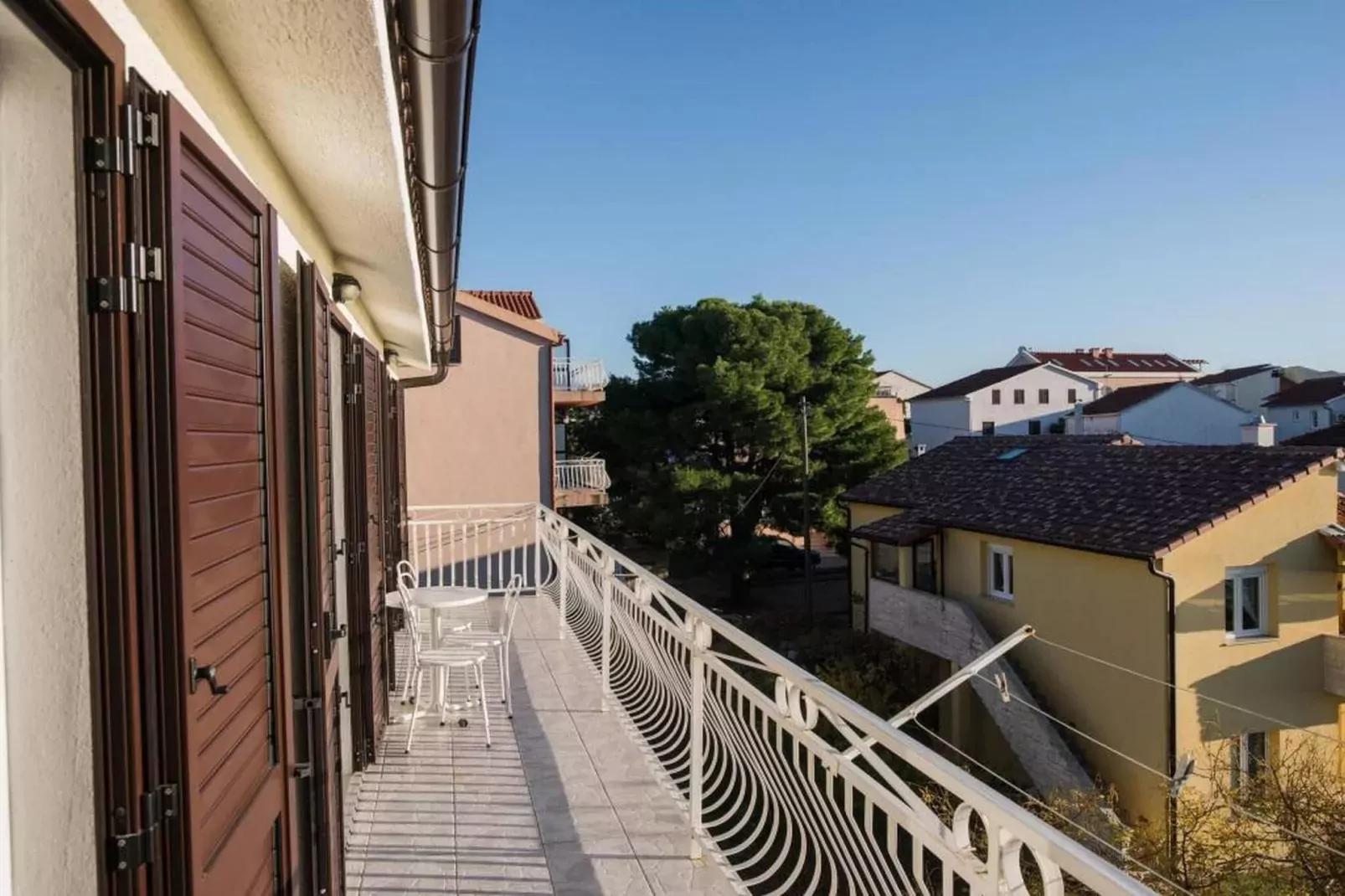 Apartments Gaj Brodarica - A8-Terrasbalkon