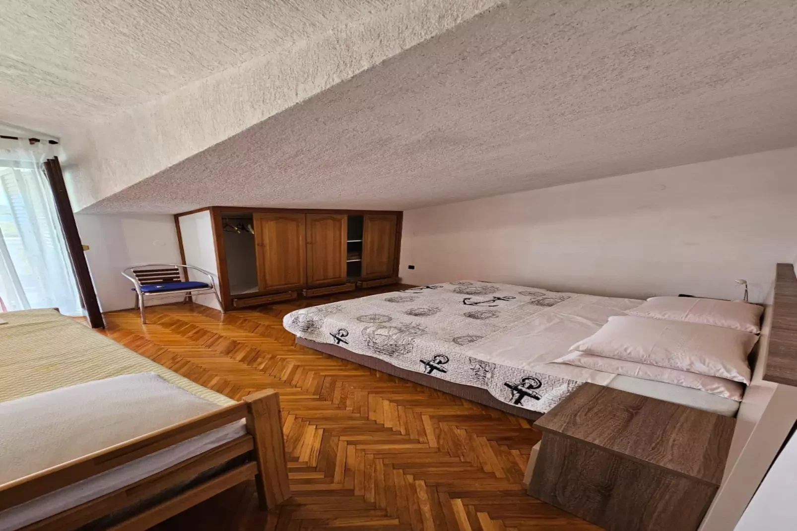 Apartments Nestor - two bedroom apartment A4-Slaapkamer