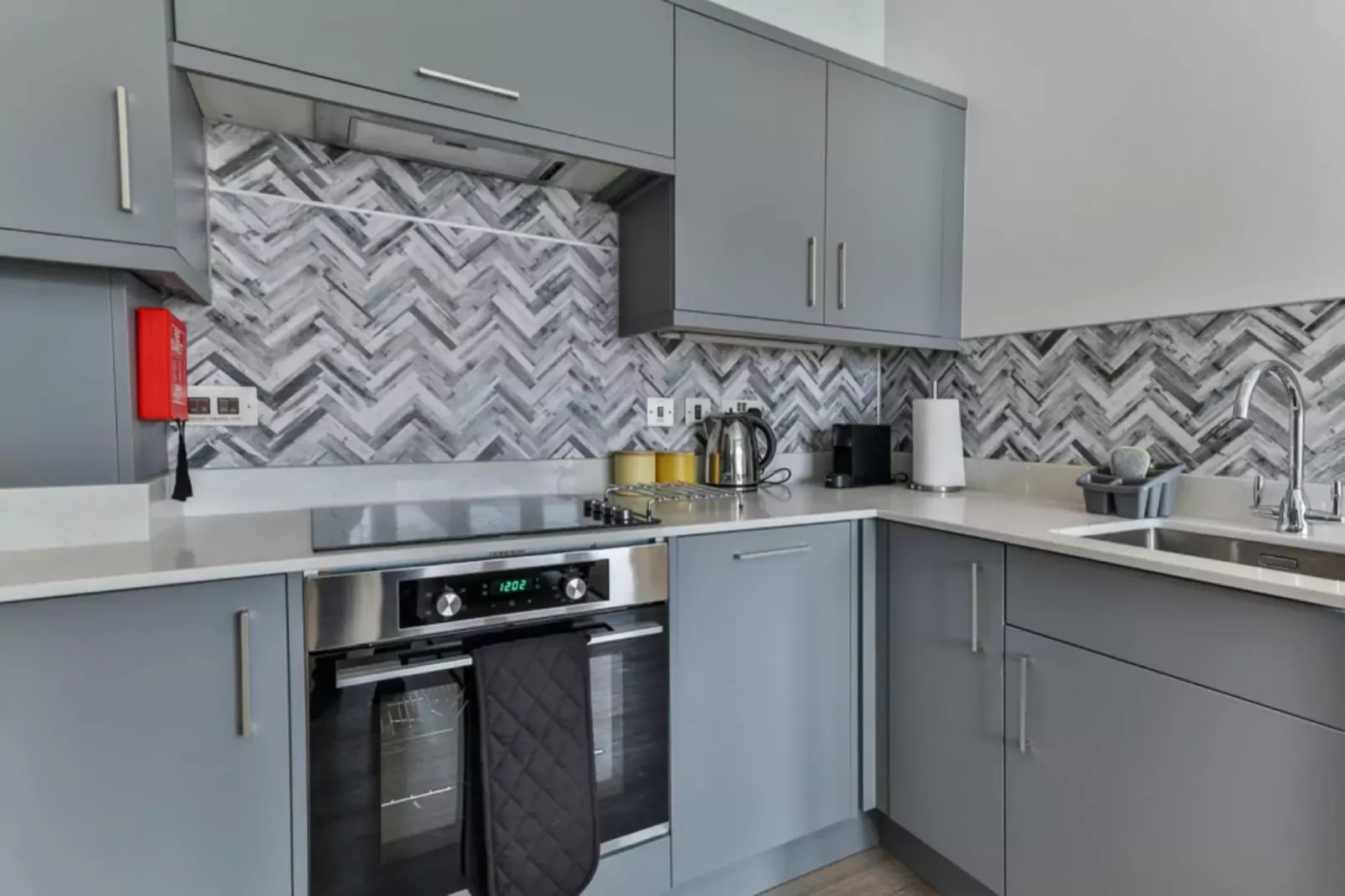 Belle House, Apt 5-Keuken