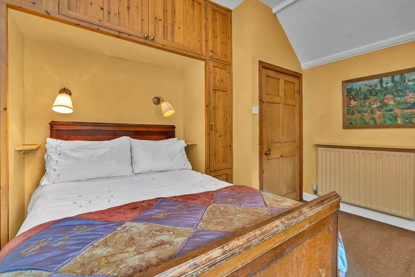 The West Wing at The Mill House-Slaapkamer