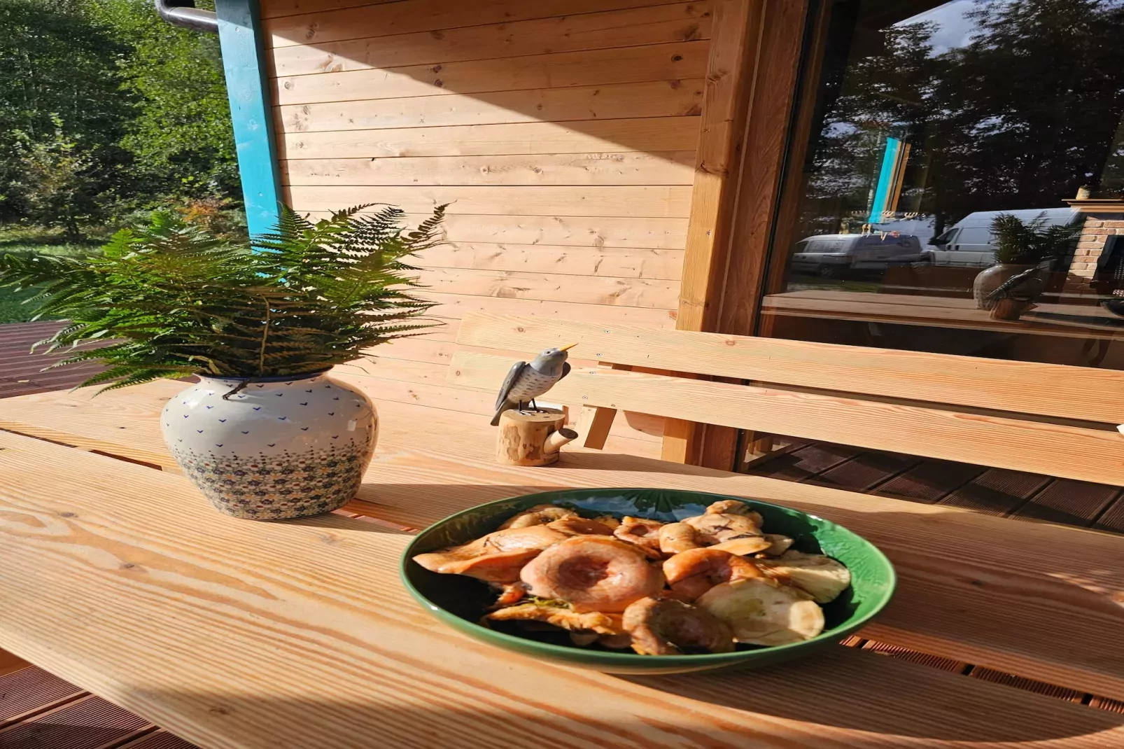 	Domek wakacyjny NIEZAPOMINAJKA dla max 4 osób Grąbczyn-Terrasbalkon