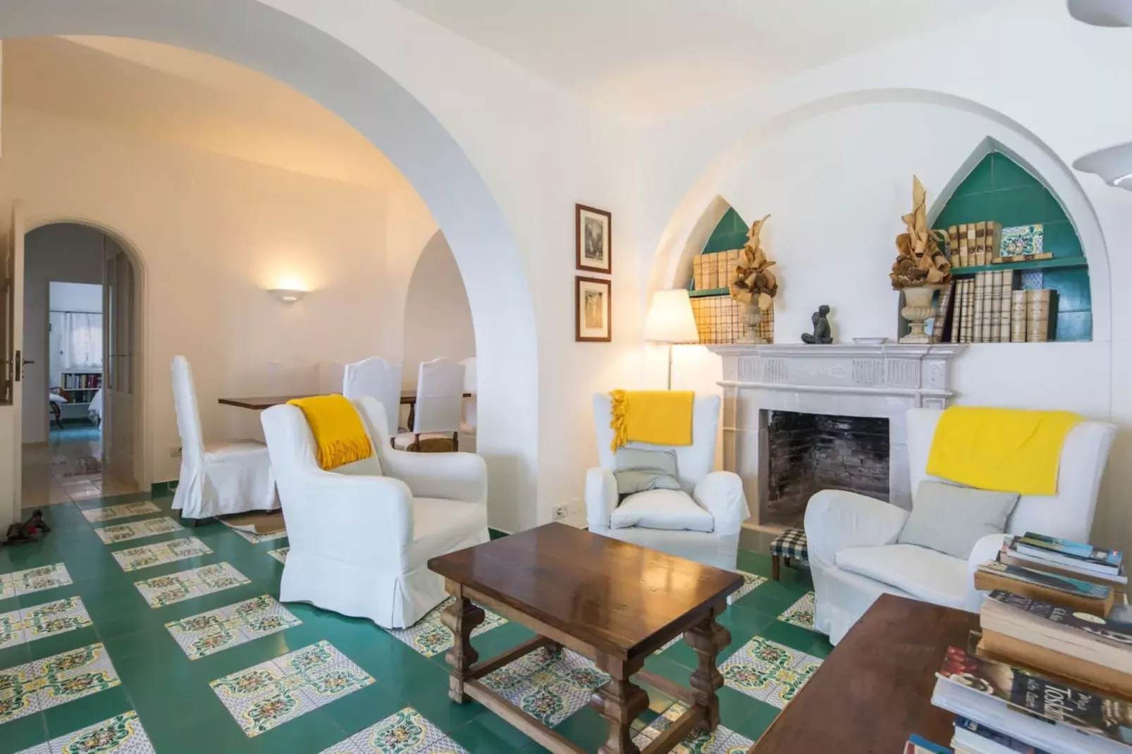 Villa San Montano-Woonkamer