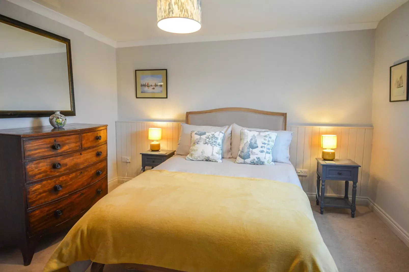 Hillside, Kingsand-Slaapkamer