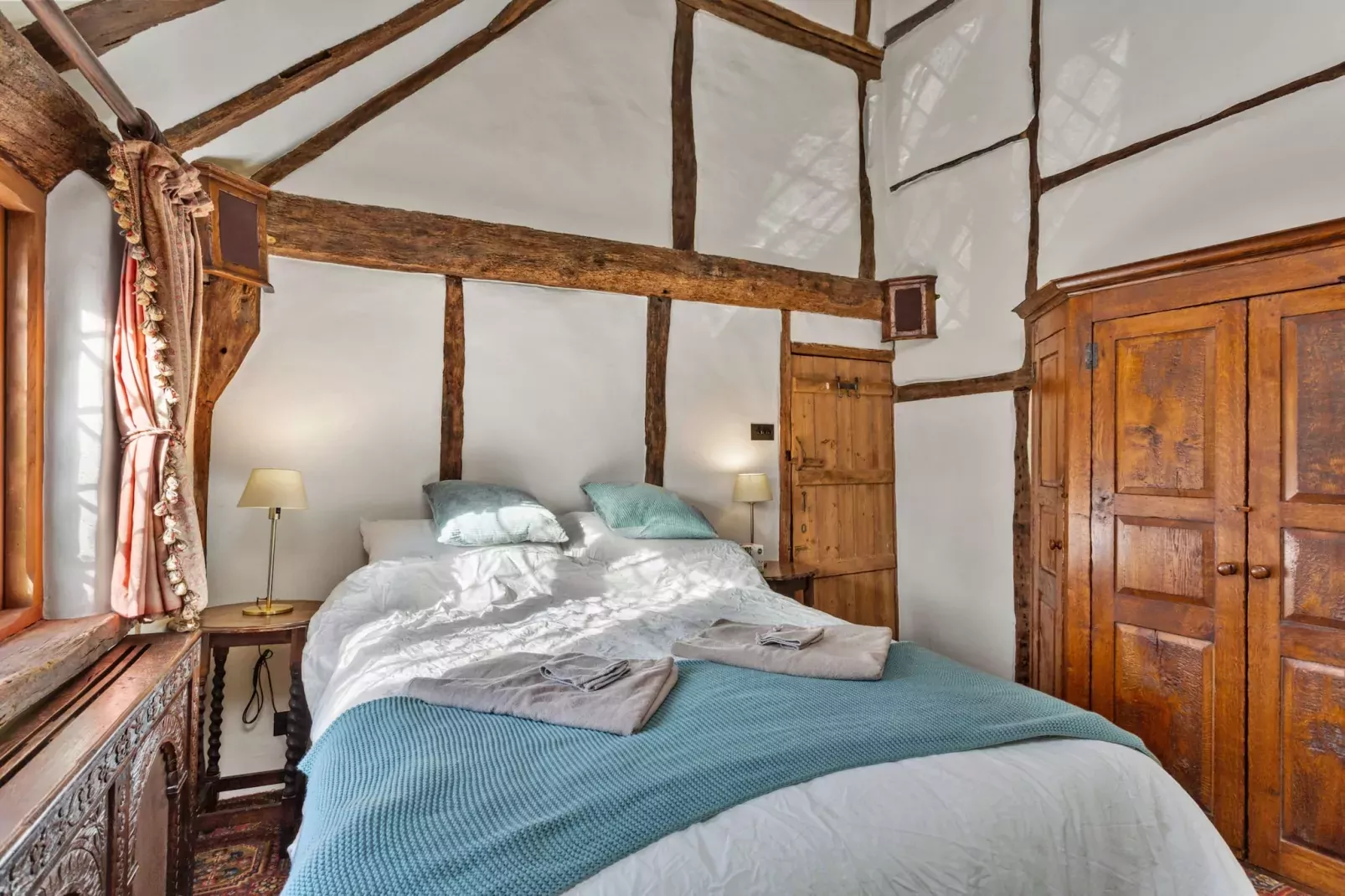 Sandhill Cottage with Hot Tub-Slaapkamer