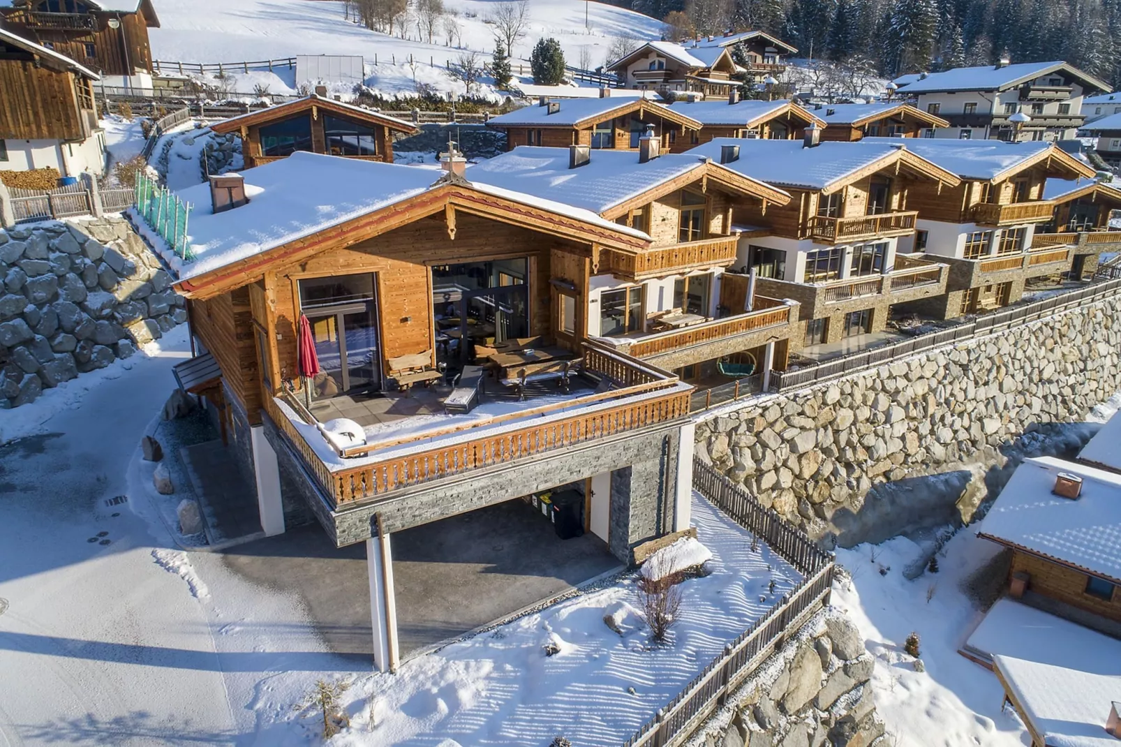 Nationalpark Chalet Wildenkogel-Uitzicht zomer