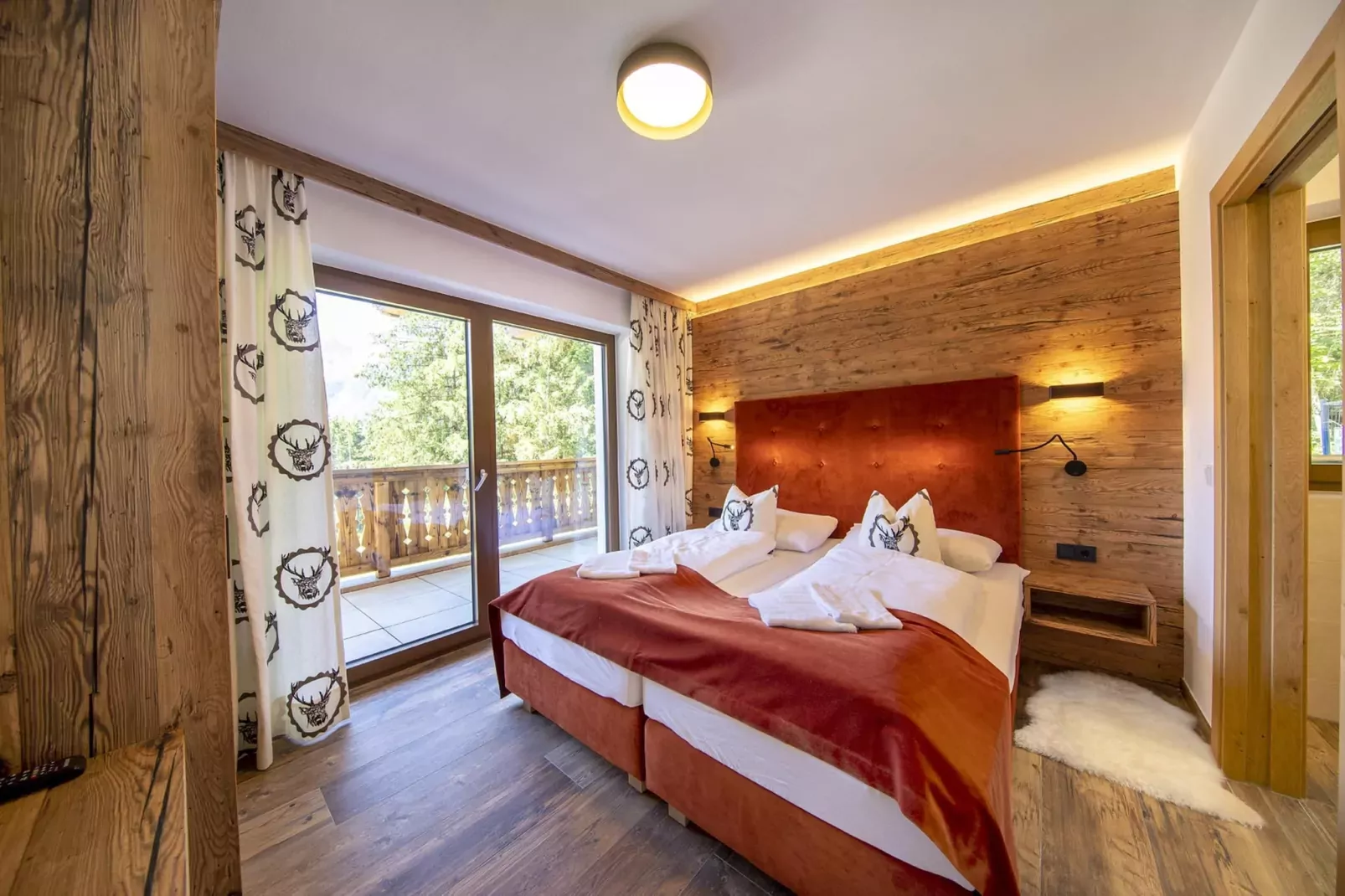 Nationalpark Chalet Reichenbergerspitze-Slaapkamer