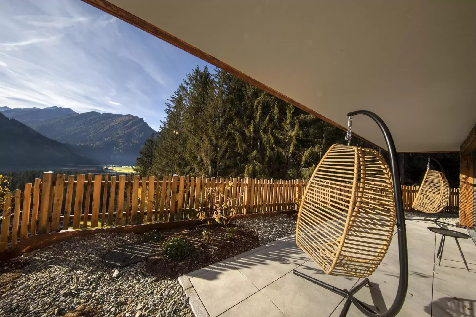 Nationalpark Chalet Schneespitze-Terrasbalkon