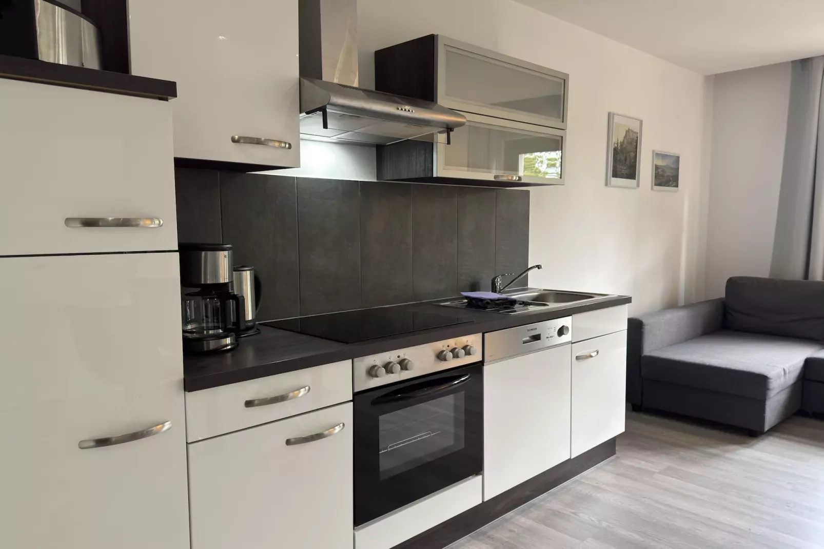 Apartment im alten Bahnhof-Keuken