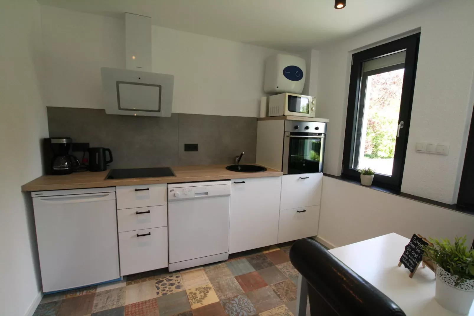 Ferienhaus mit Wasserblick 2 Pers-Keuken
