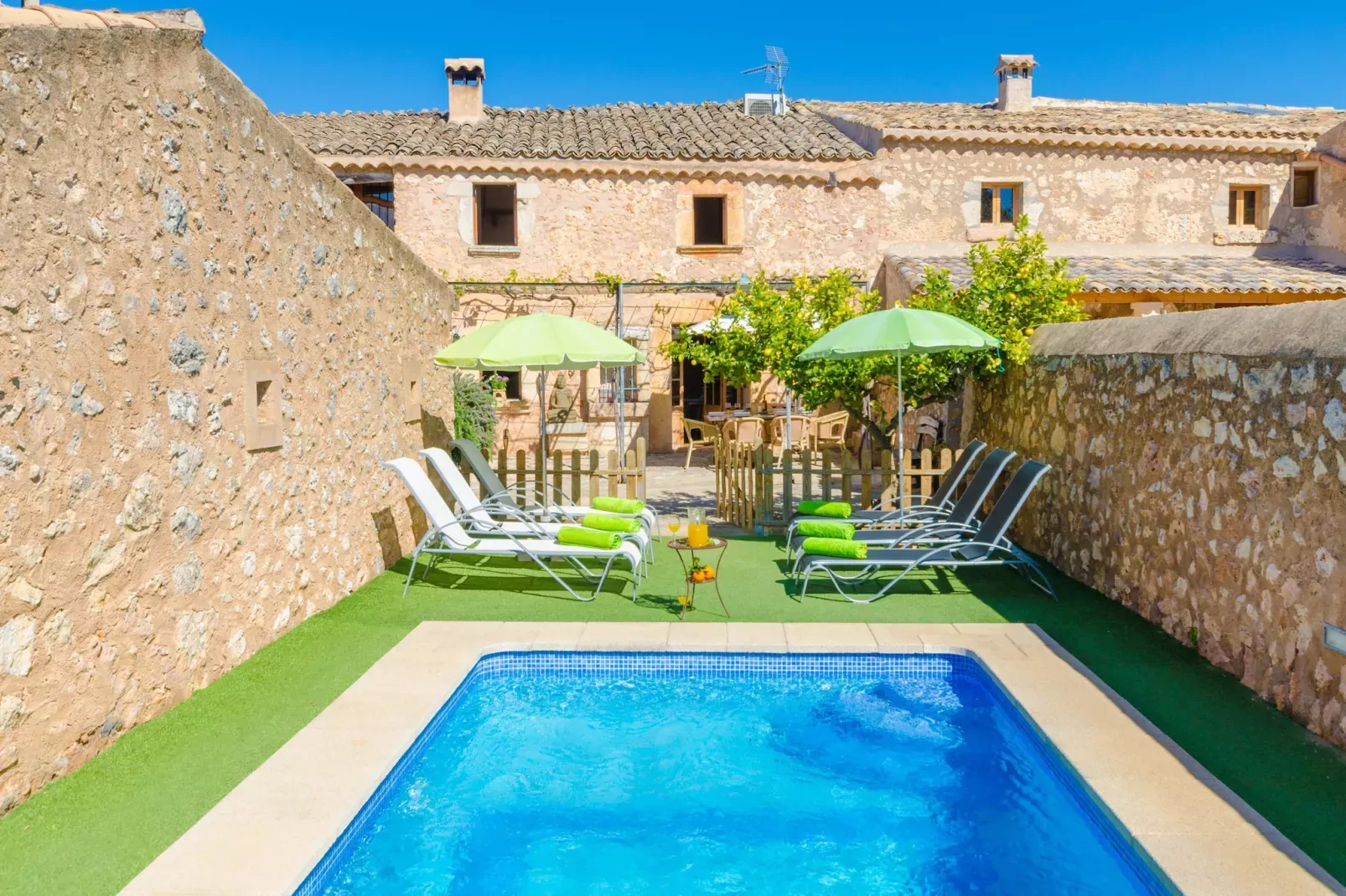 Finca Can Maria Costitx-Zwembad