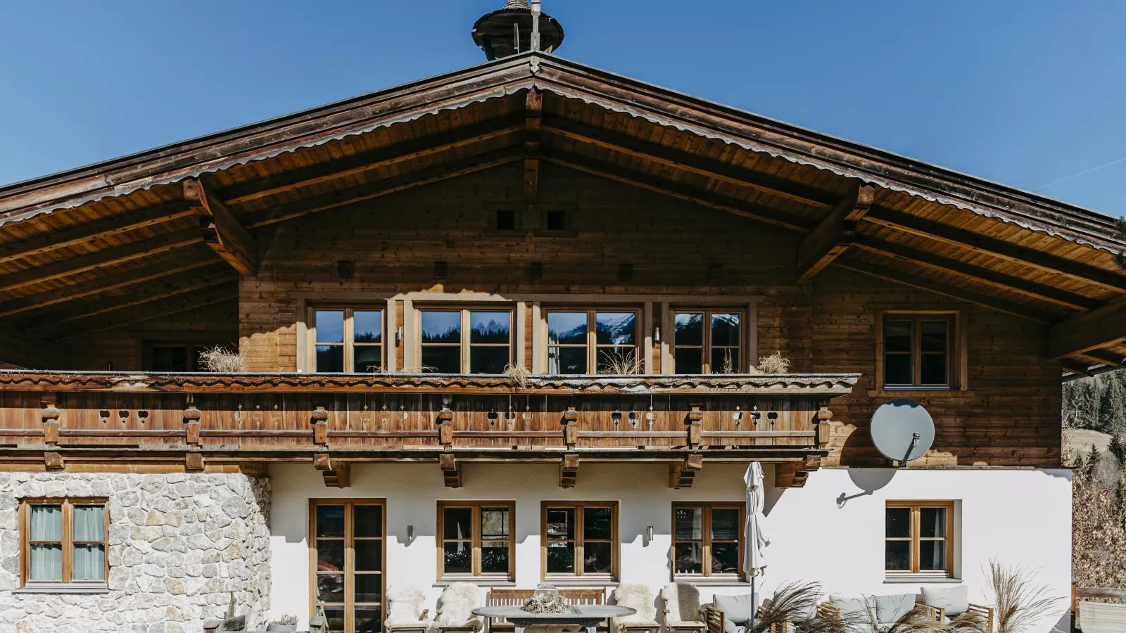 Kitz Boutique Chalet am Lift-Buitenkant zomer