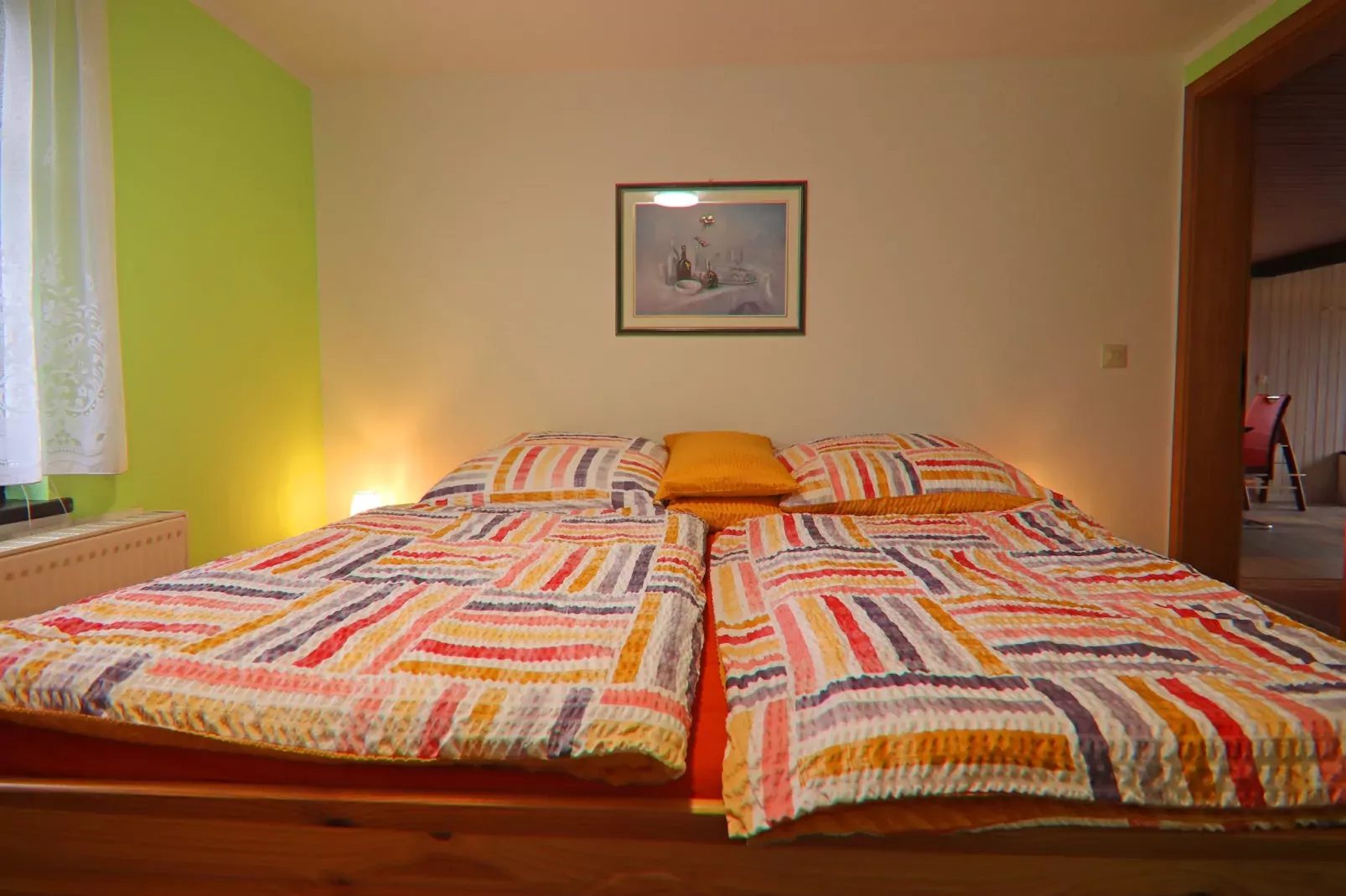Ferien unterm Reetdach-Slaapkamer