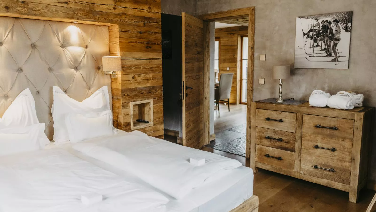 Kitz Boutique Chalet am Lift-Slaapkamer