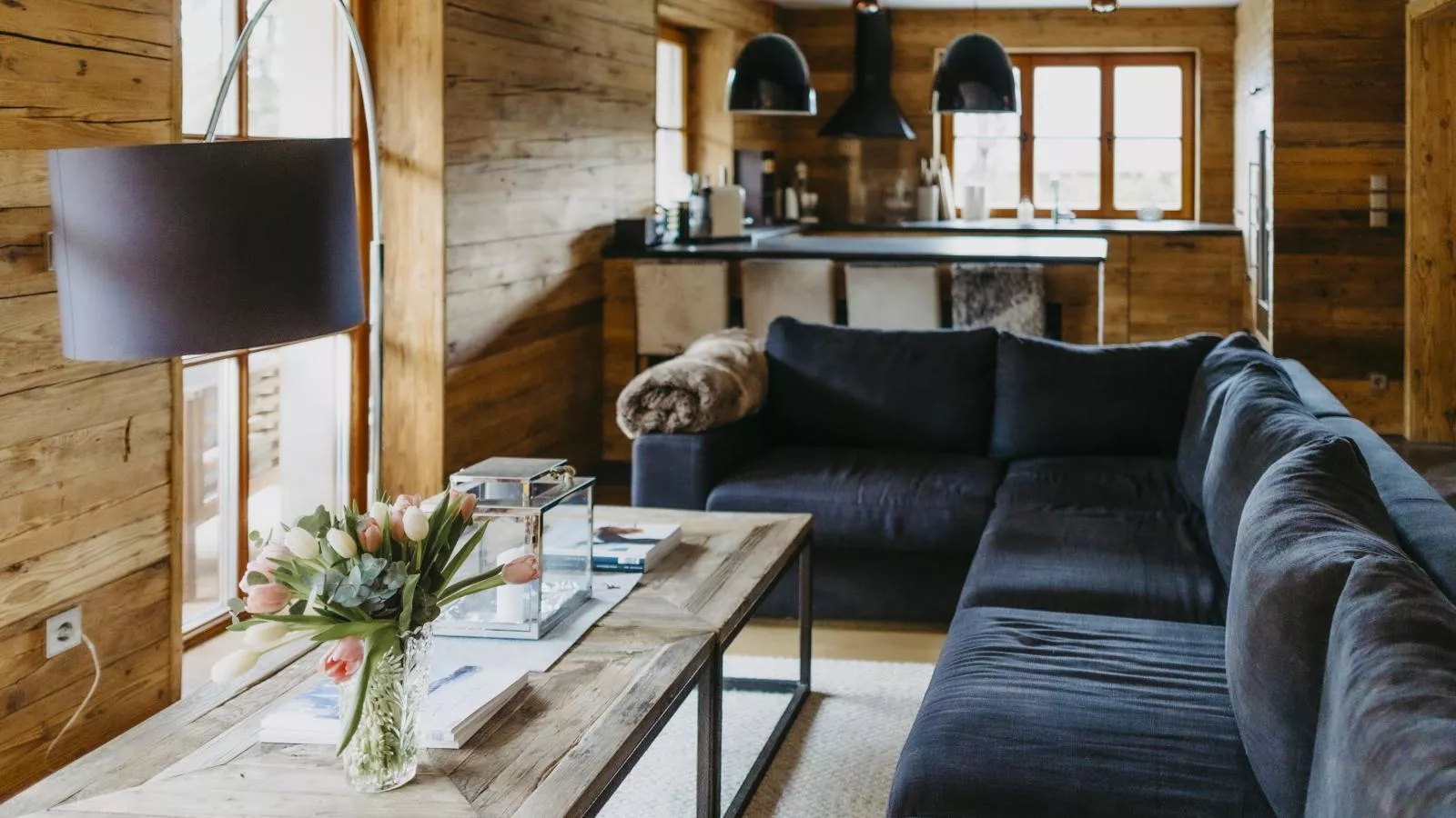 Kitz Boutique Chalet am Lift-Woonkamer