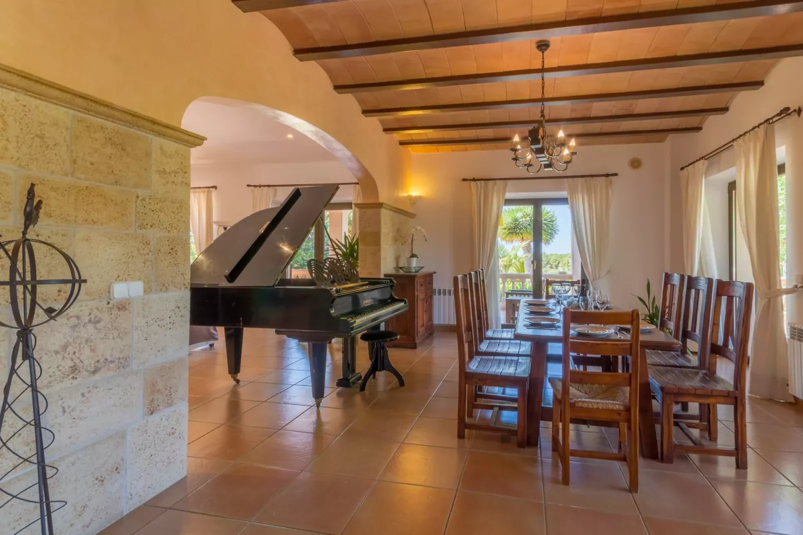 Palleta S'Horta, Finca 5StarsHome Mallorca-Eetkamer