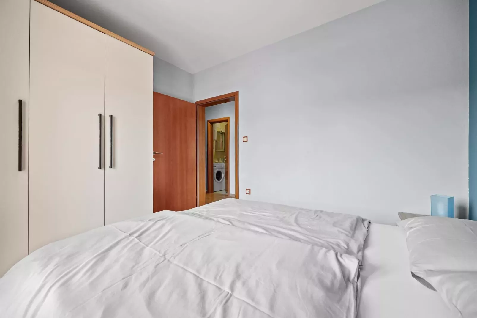Apartments Neda - Apartment Smilje with Sea View-Slaapkamer