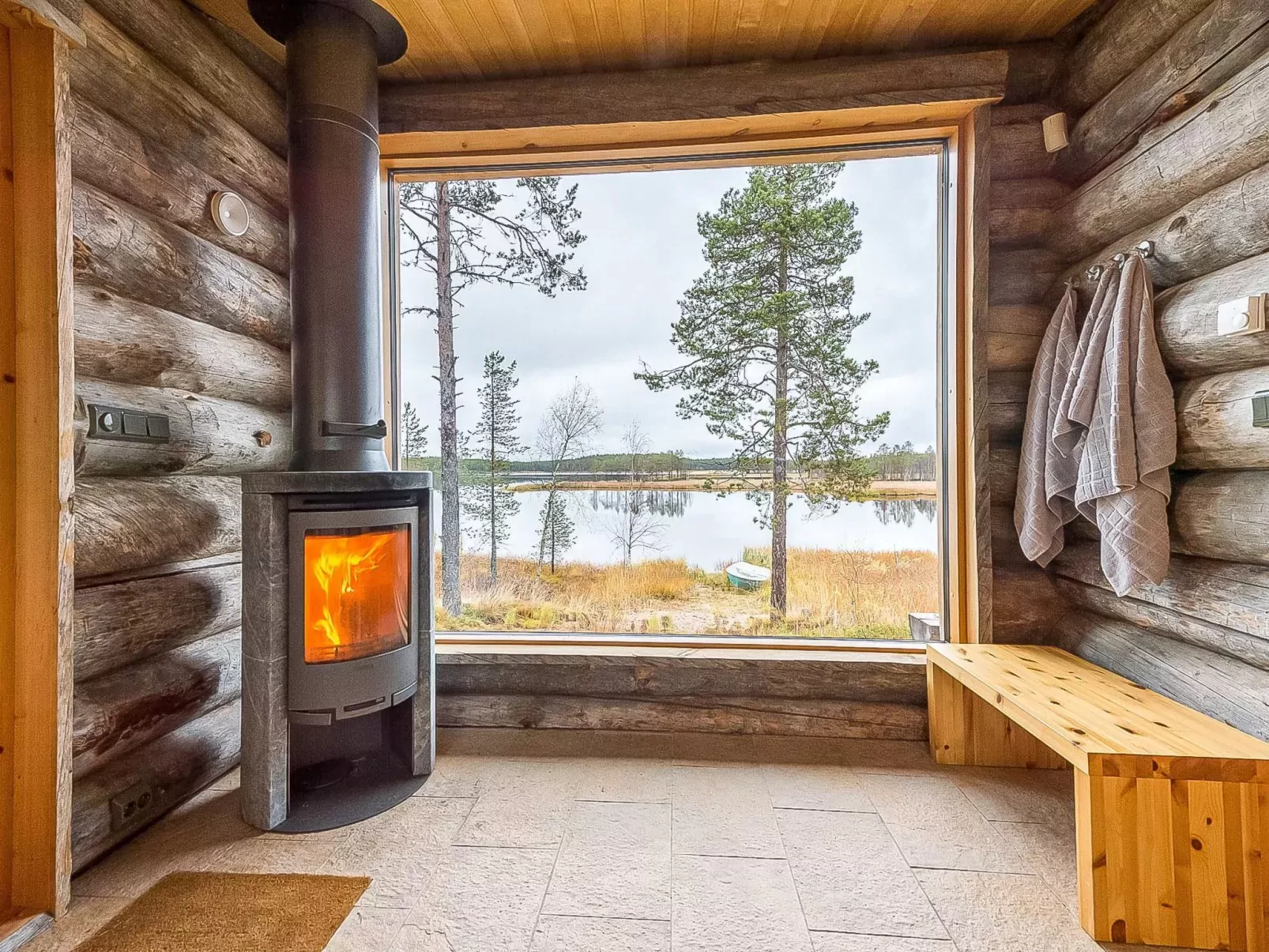 Jussis chalet a-Buiten