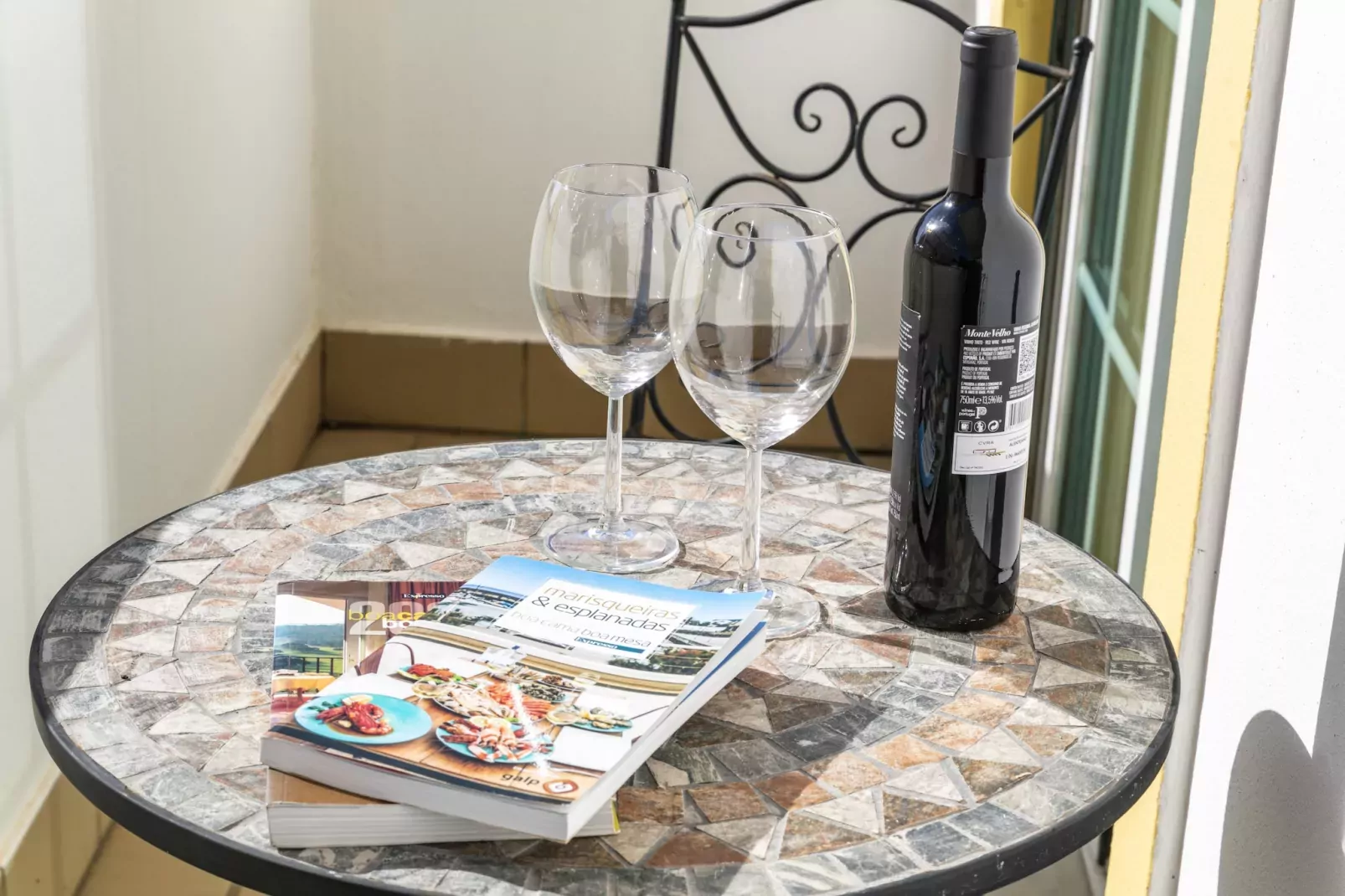 Casa do Mundo - Apartment in center of Carvoeiro-Terrasbalkon