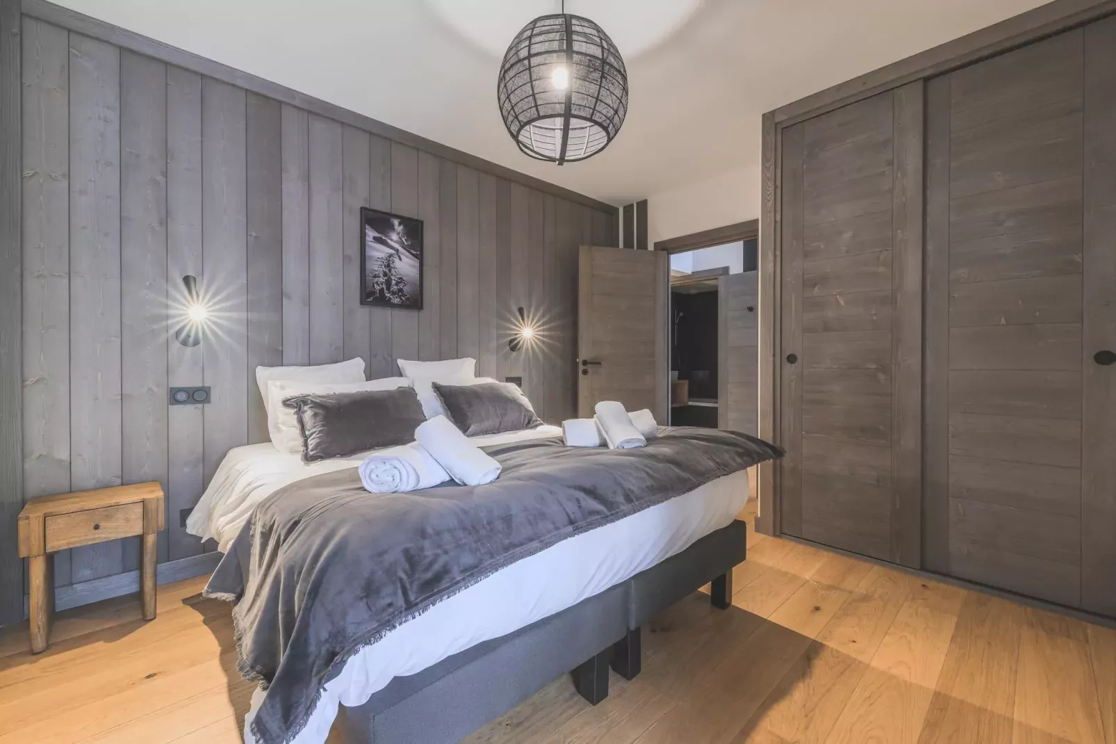 Résidence PLAN PEISEY Le Quartz -A50S-Slaapkamer
