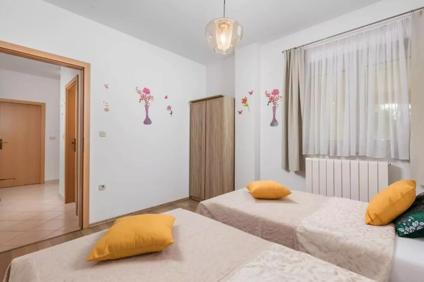 Apartment Slavica 1 - Red Paradise-Slaapkamer