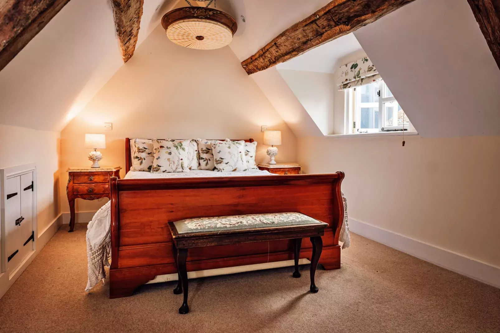 Beili Glas Cottage-Slaapkamer