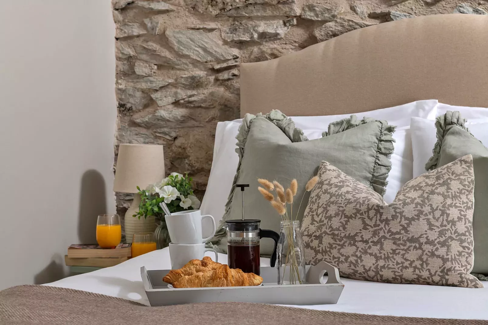 Bwthyn Llechi (Slate Cottage)-Slaapkamer