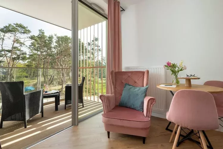 Apartament Mazowiecka 2A Nr 222 Pobierowo-Woonkamer