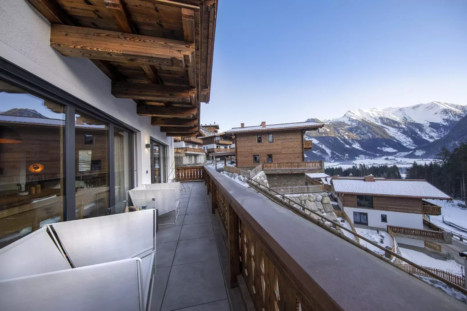 Nationalpark Chalet Grossschober-Terrasbalkon
