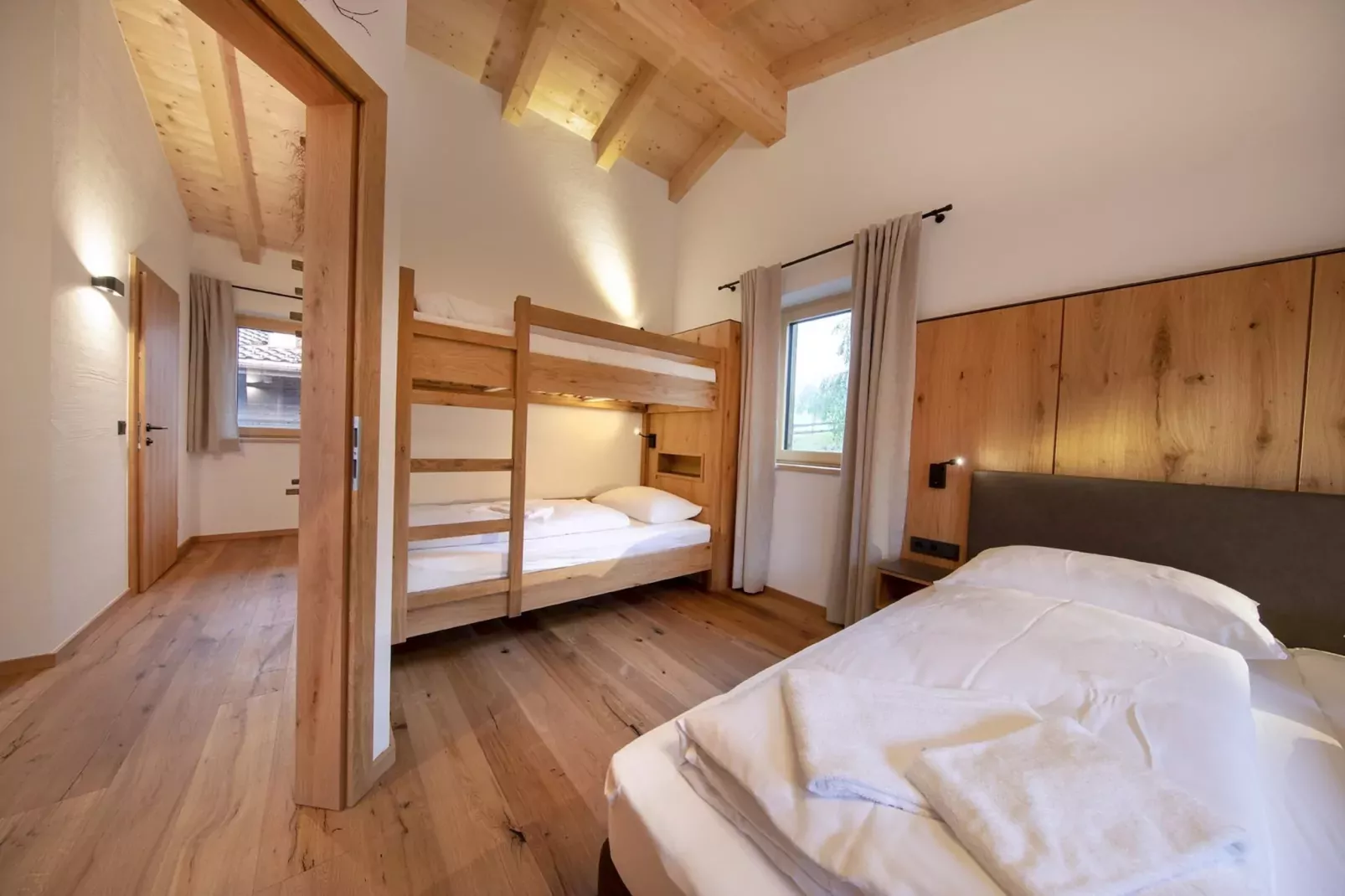 Nationalpark Chalet Kreuzspitze-Slaapkamer