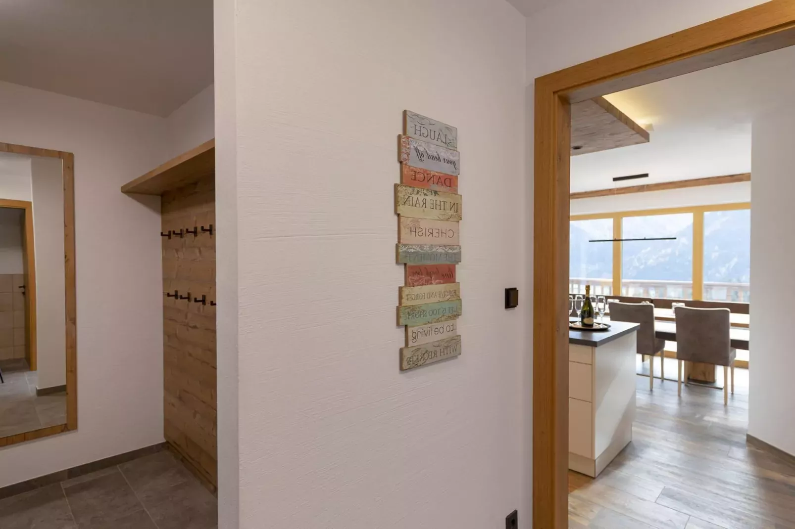 Nationalpark Chalet Glockhaus-Eetkamer