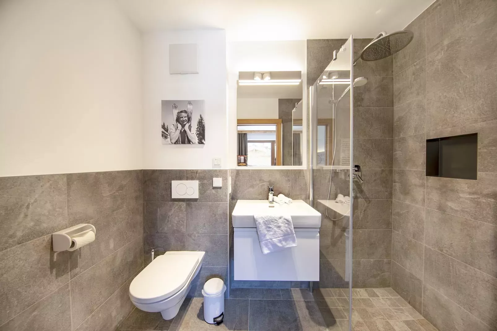 Nationalpark Chalet Mittereggspitze-Badkamer