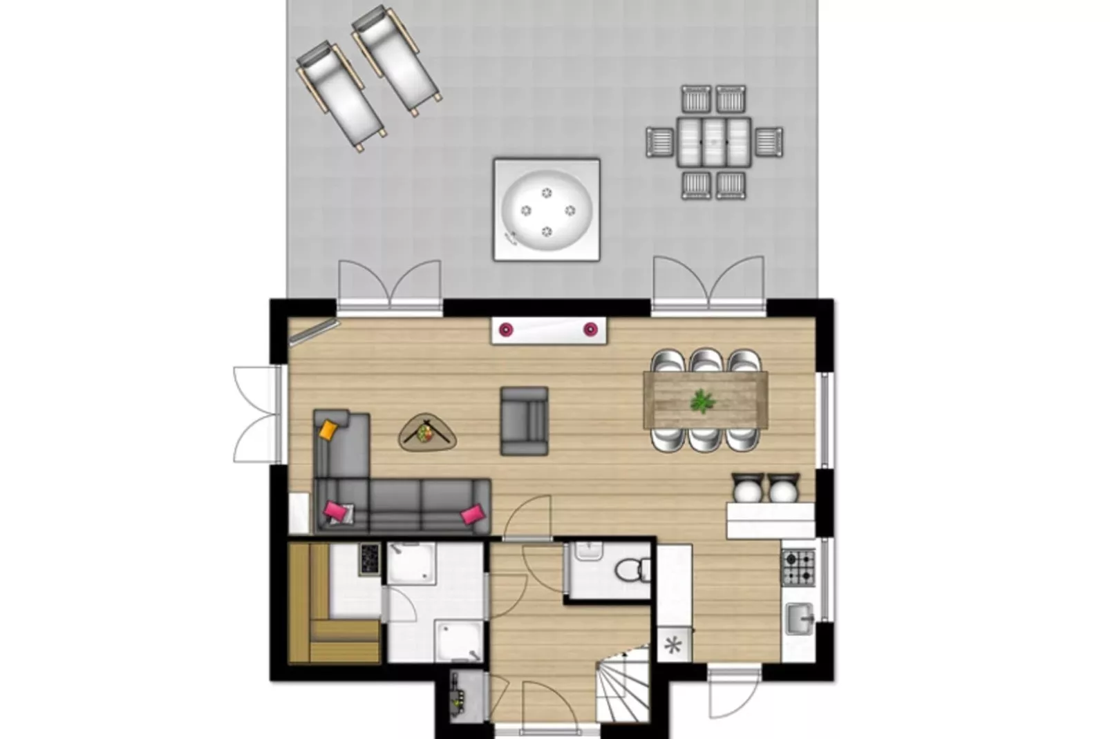 Vakantiepark Duynzicht 2-Plattegrond