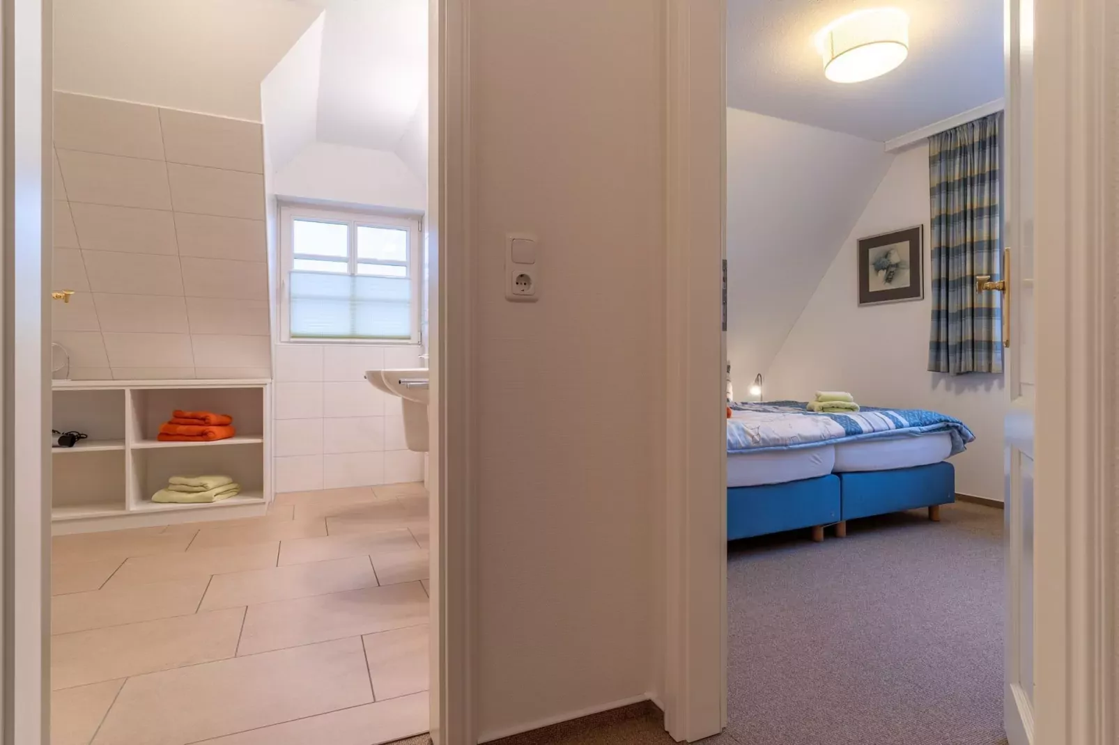 Doppelhaushälfte Meerblick St Peter-Ording-Slaapkamer