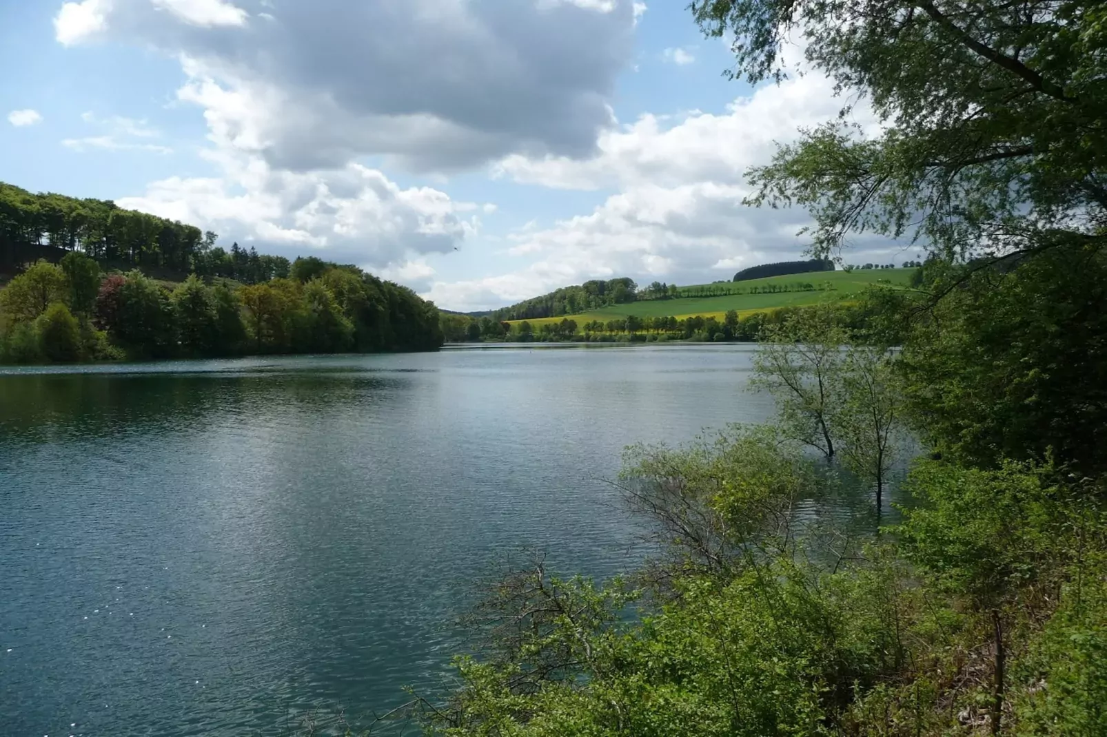 Oberkirchen-Gebieden zomer 5km