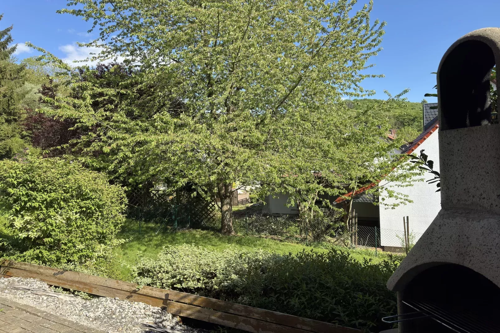 Blockhaus I-Tuinen zomer