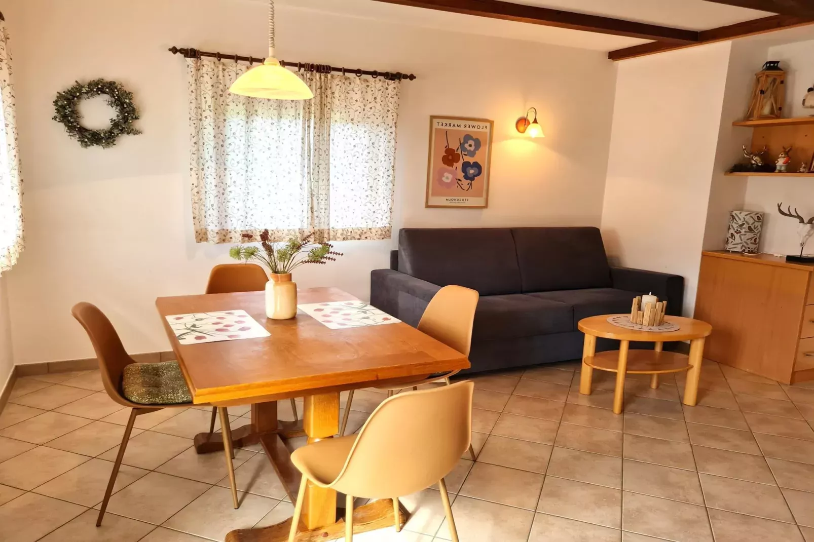 Chalet Mallnock-Woonkamer