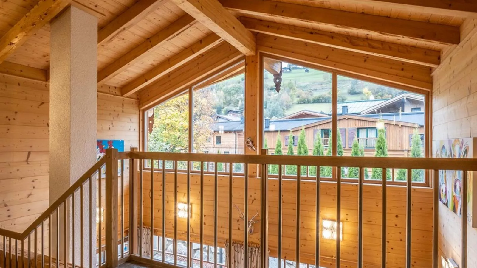 Luxury Lodge Kaprun XL-Overloop