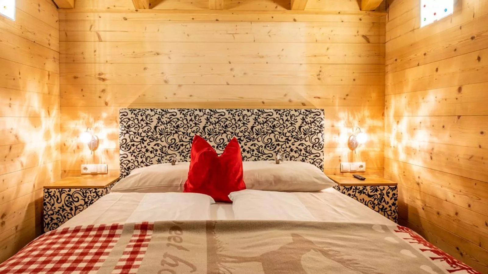 Luxury Lodge Kaprun XL-Slaapkamer