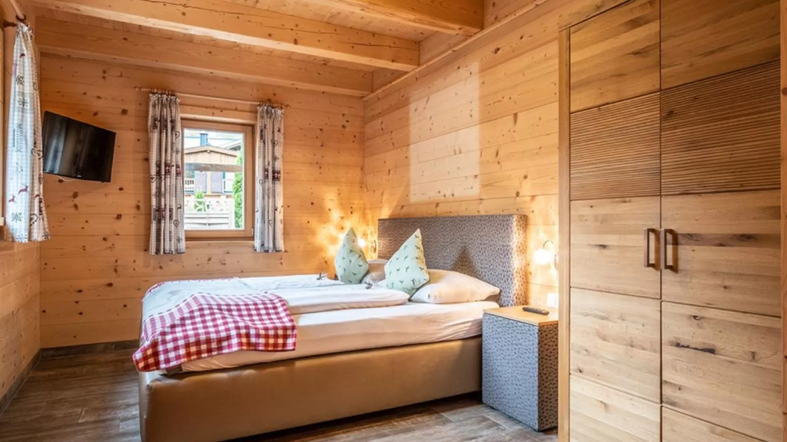 Luxury Lodge Kaprun XL-Slaapkamer