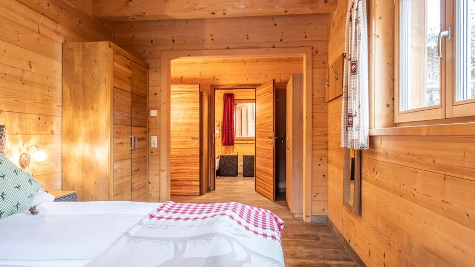 Luxury Lodge Kaprun XL-Slaapkamer