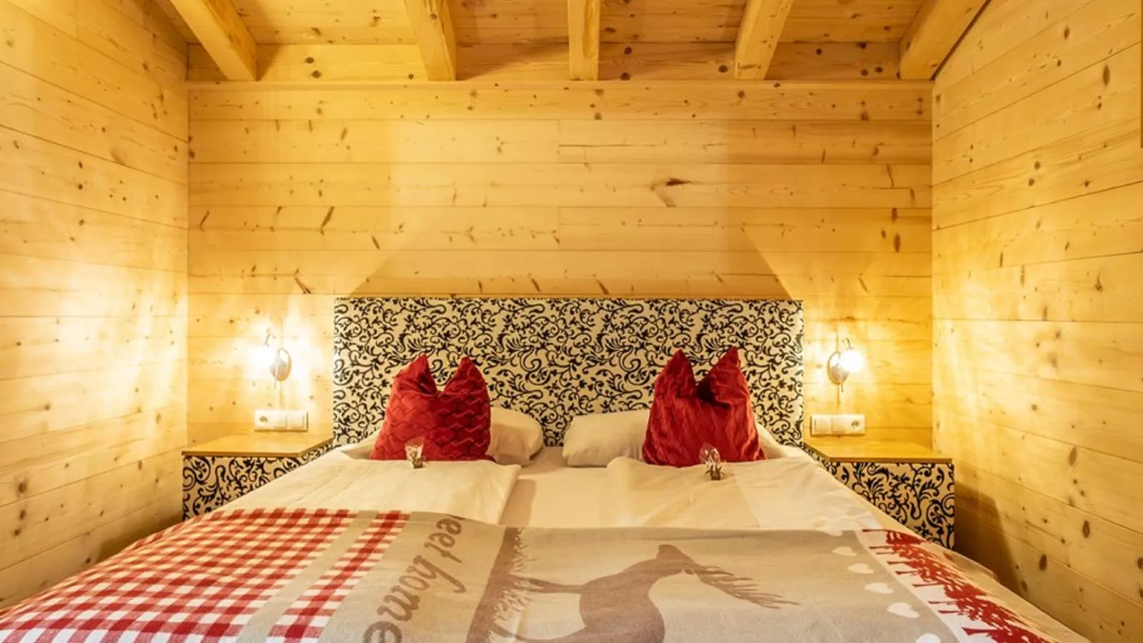 Luxury Lodge Kaprun XL-Slaapkamer