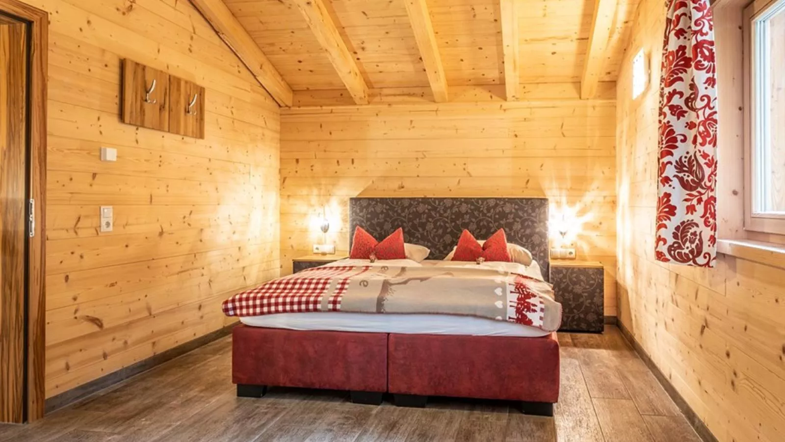 Luxury Lodge Kaprun XL-Slaapkamer