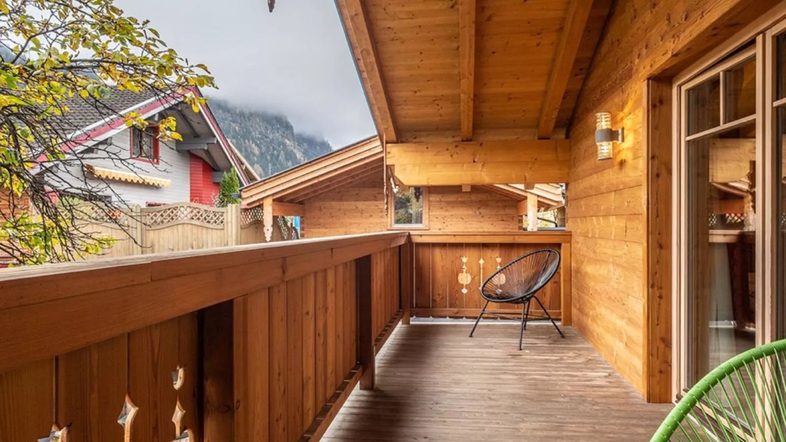 Luxury Lodge Kaprun XL-Terrasbalkon