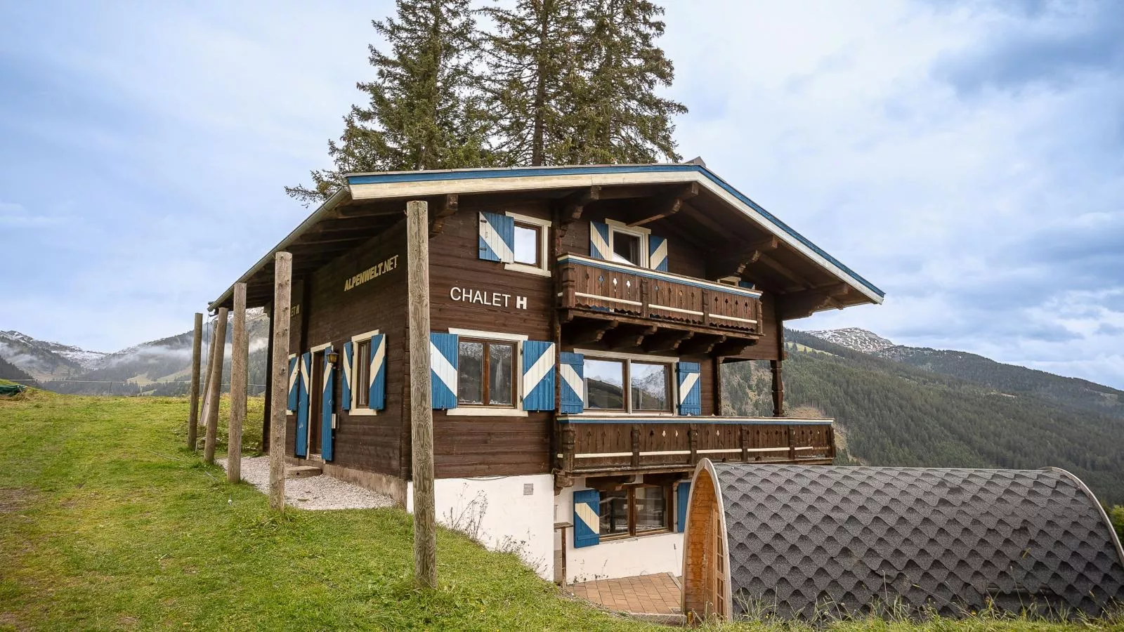 Chalet H Königsleiten-Buitenkant zomer