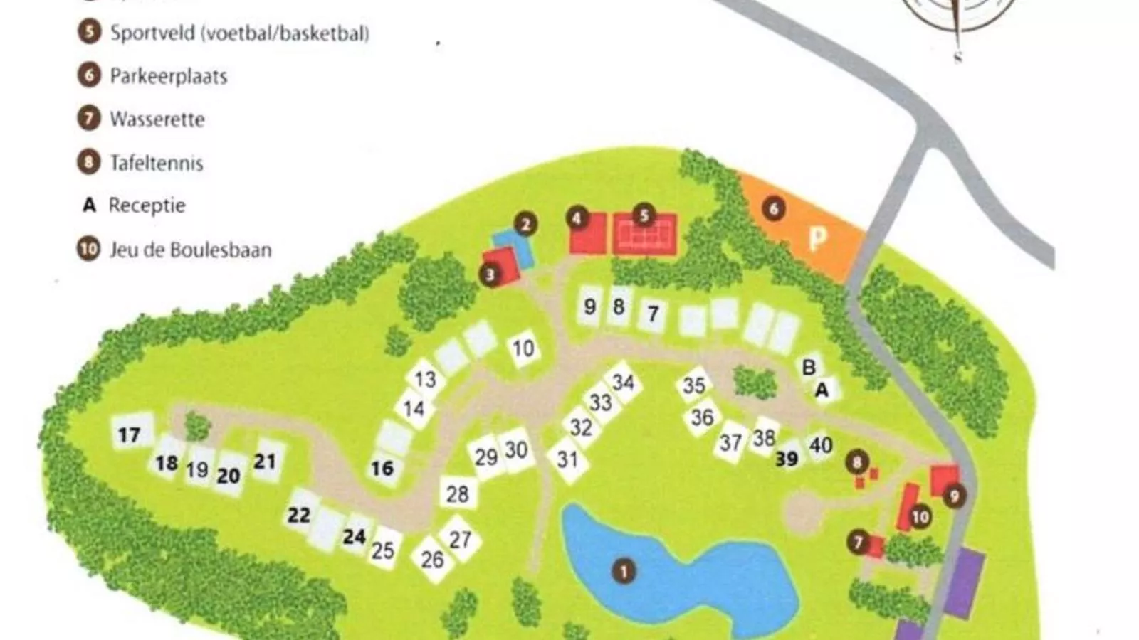 Lac Bleu 39-Plattegrond