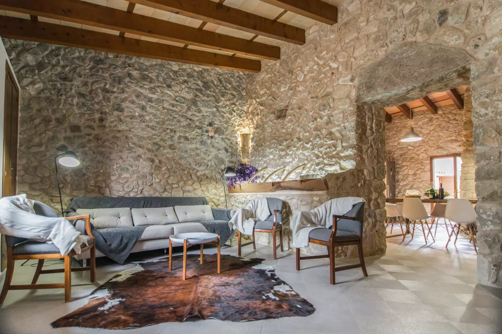 Es Turo Daviu, Finca 5StarsHome Mallorca-Woonkamer