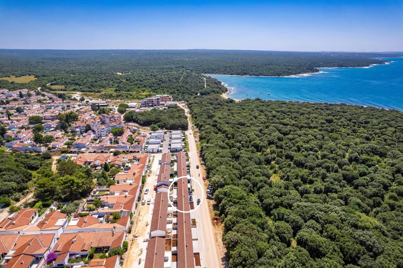 Barbariga Beach Apartment-Gebieden zomer 20km