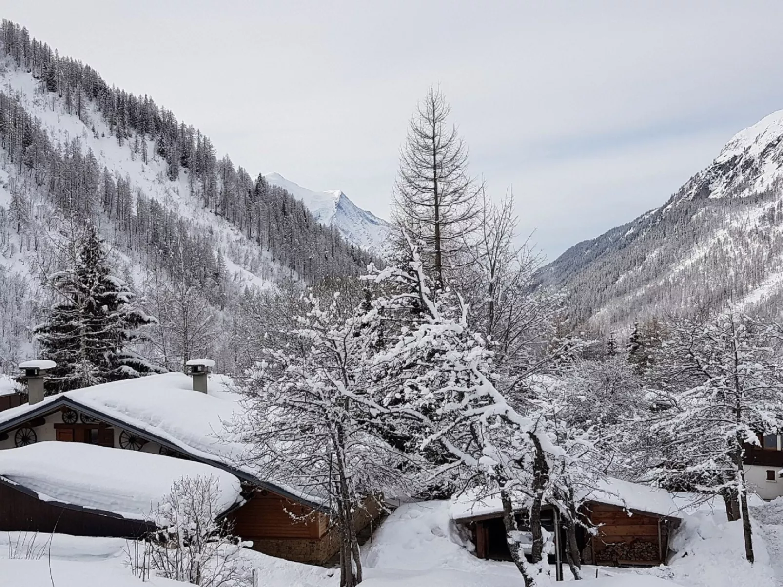 Chalet Le Tour-Buiten